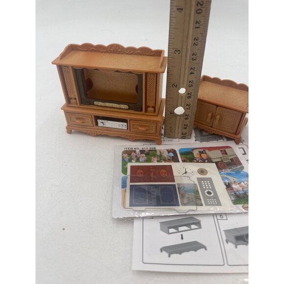 Anbeiya Family Miniature Dollhouse Furniture Set With Assembly & Stickers - Picture 15 of 16